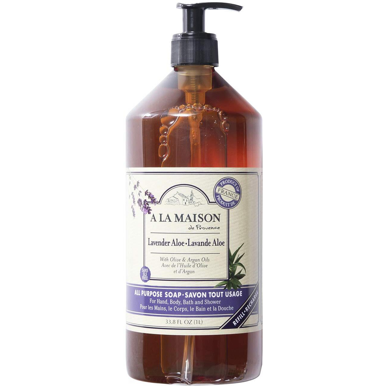 A La Maison - Liquid Hand Soap - Lavender Aloe - 338 Fl Oz(D0102H5NBDX)