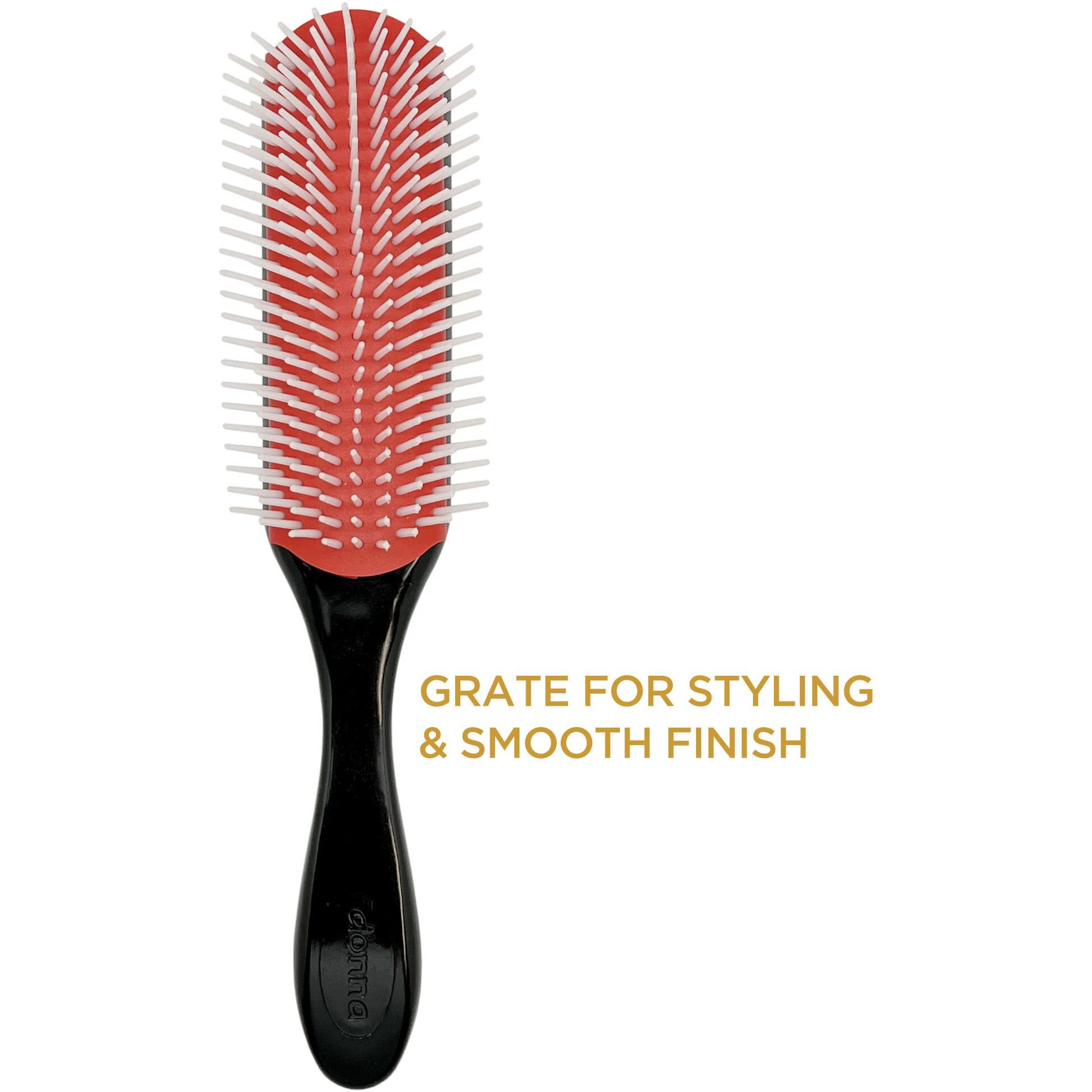 Donna Collection Large Styling Hair Brush, Black
