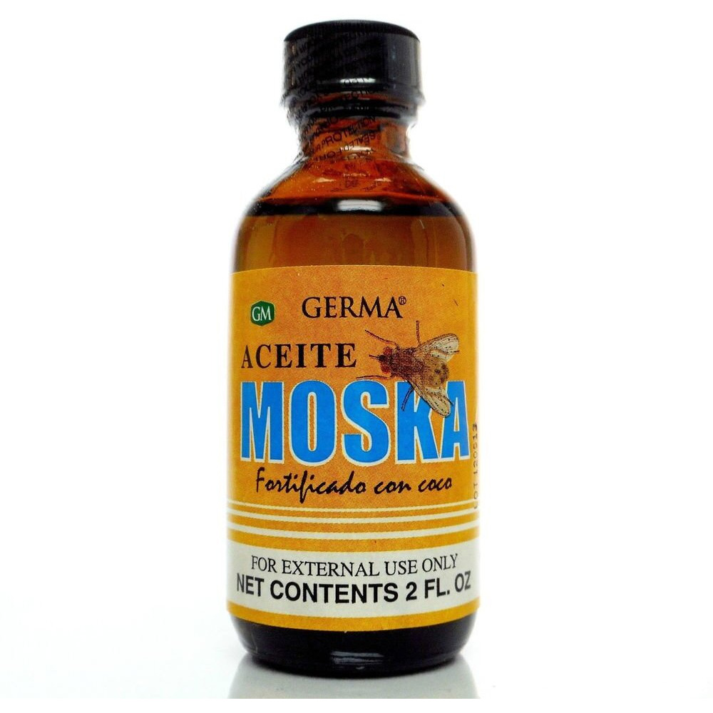 Aceite De Moska Fortificado Con Aceite De Coco Oil 2 Oz. By Germa