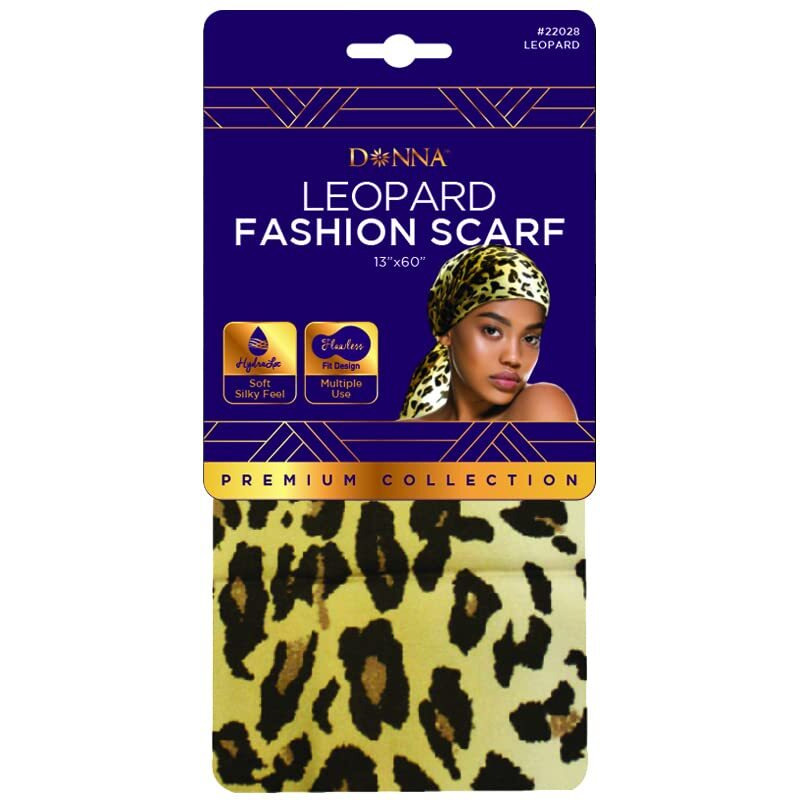 Donna Collection Fashion Scarf, Animal Print