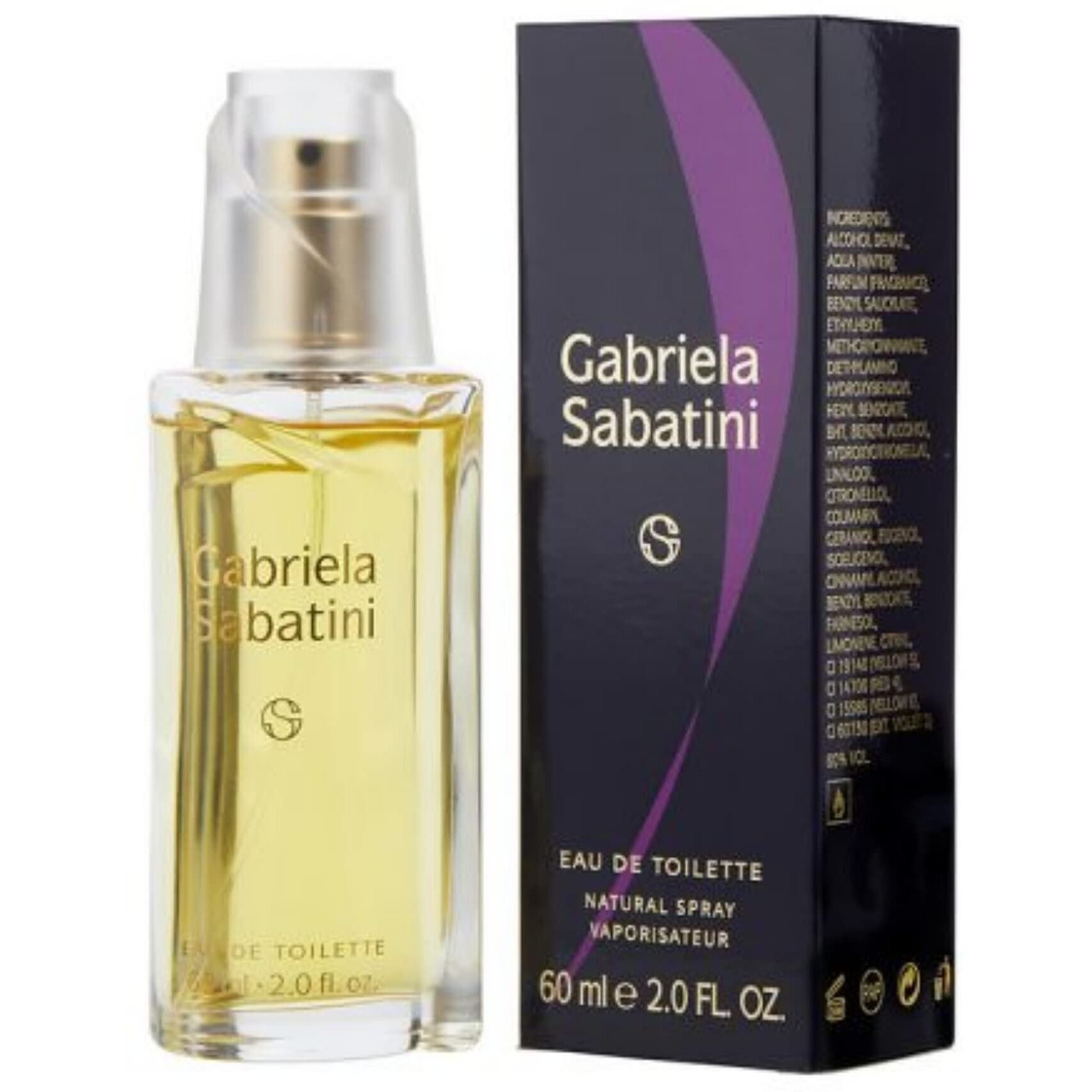 GABRIELA SABATINI by Gabriela Sabatini Eau De Toilette Spray 2 oz(D0102HA5REV.)