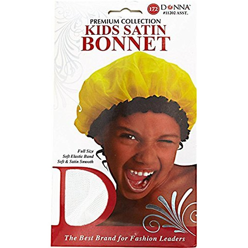 Donna Collection Kids Satin Bonnet, Assorted