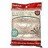 Donna Collection Disposable Plastic Cap, Super Jumbo, 12 Count