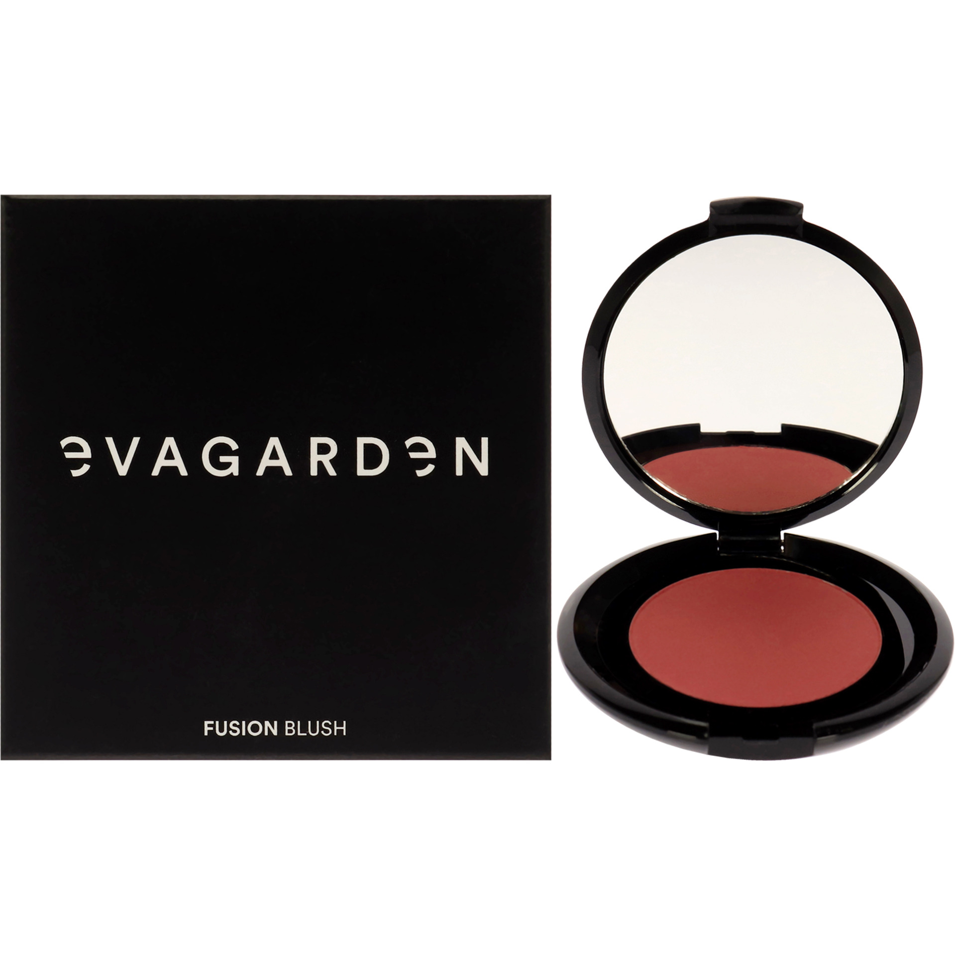 Fusion Blush - 348 Sugar Coral by Evagarden for Women - 0.17 oz Blush
