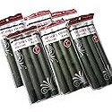 Donna Collection Soft Twist Rollers Black, 10 Inch, 4 Count