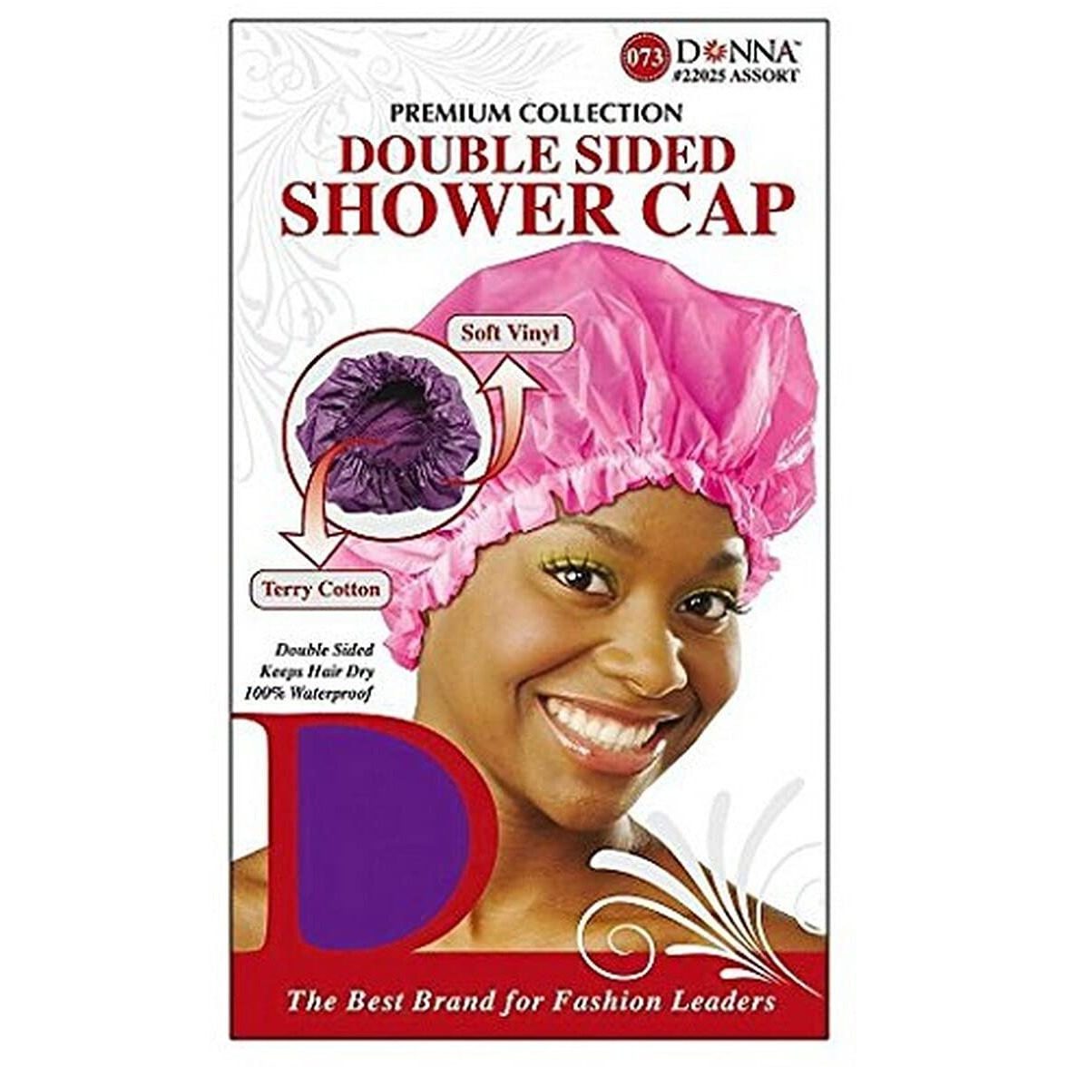 Donna Collection Shower Cap, Double Sided