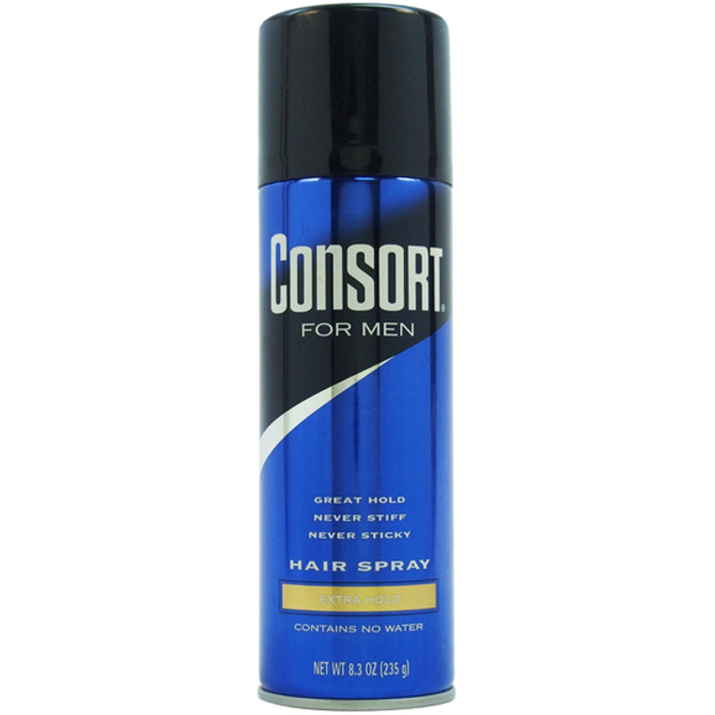 Consort Extra Hold Hair Spray Aerosol for Men, 8.30 Ounce