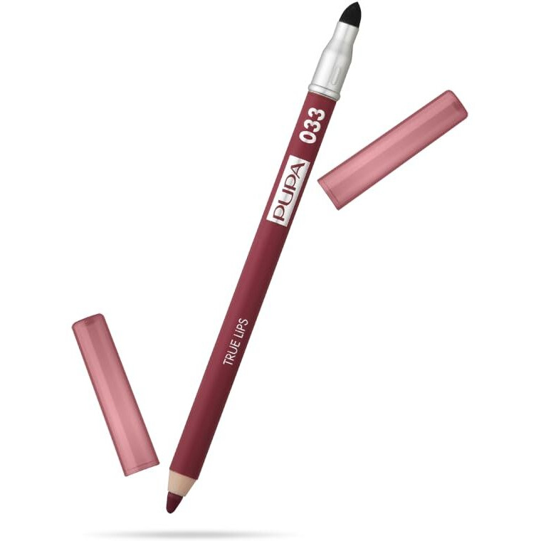 True Lips Blendable Lip Liner - 033 Bordeaux by Pupa Milano for Women - 0.042 oz Lip Liner