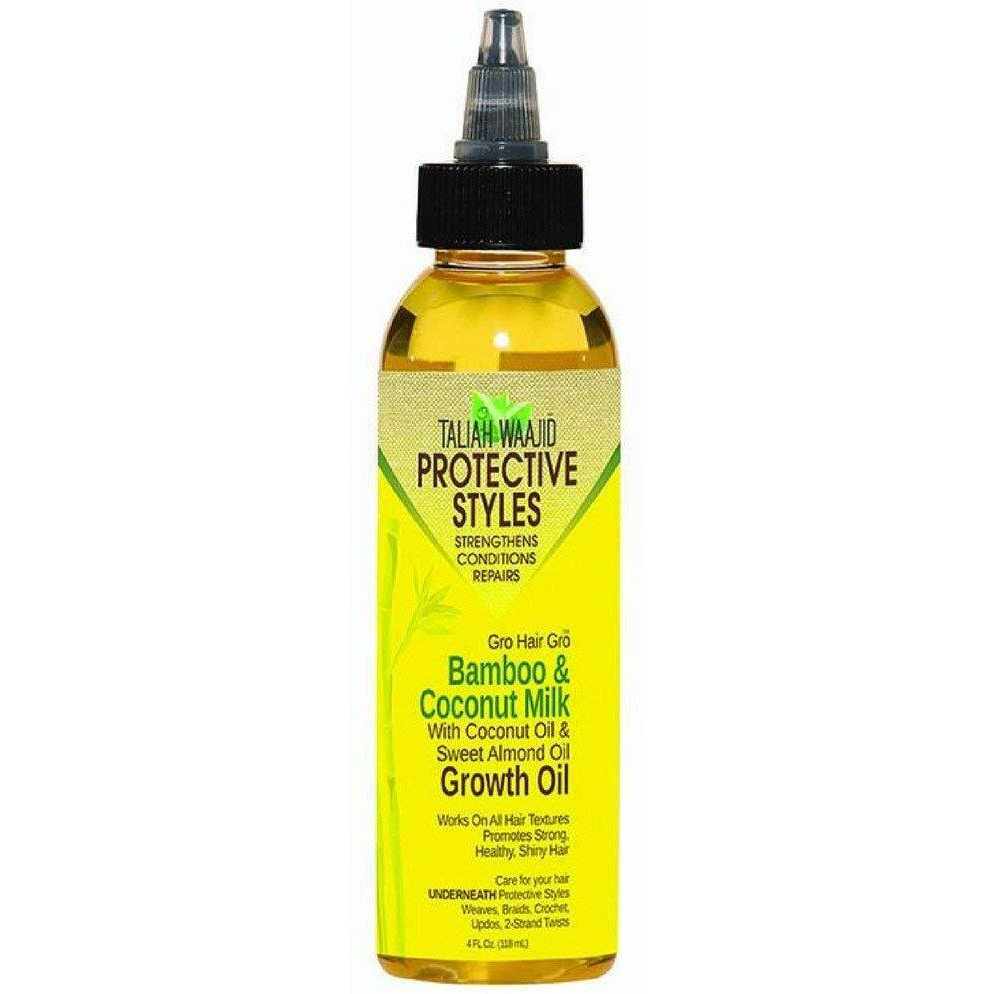 Taliah Waajid Hair Gro Bamboo and Coconut Milk Growth Oil, 4 Oz