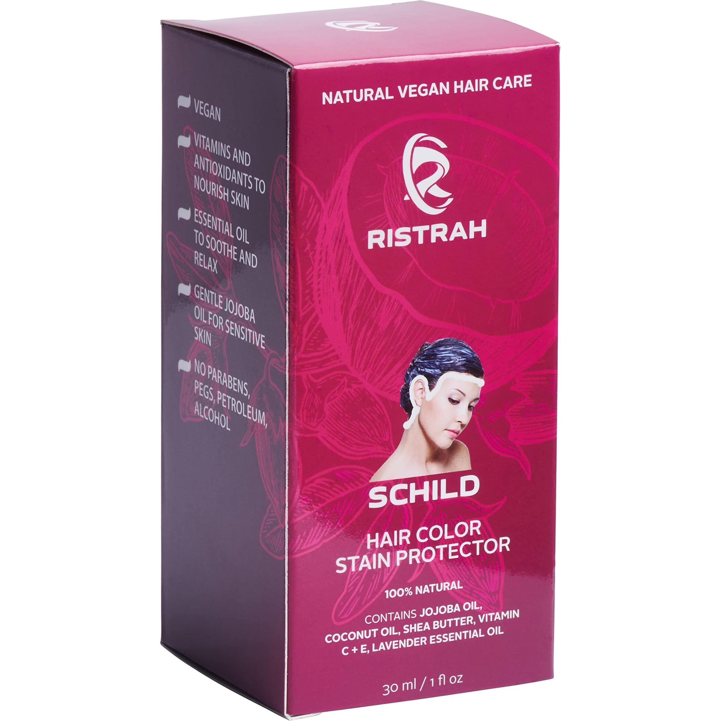 Ristrah Schild Natural Hair Color Stain Protector For Skin - 1 oz