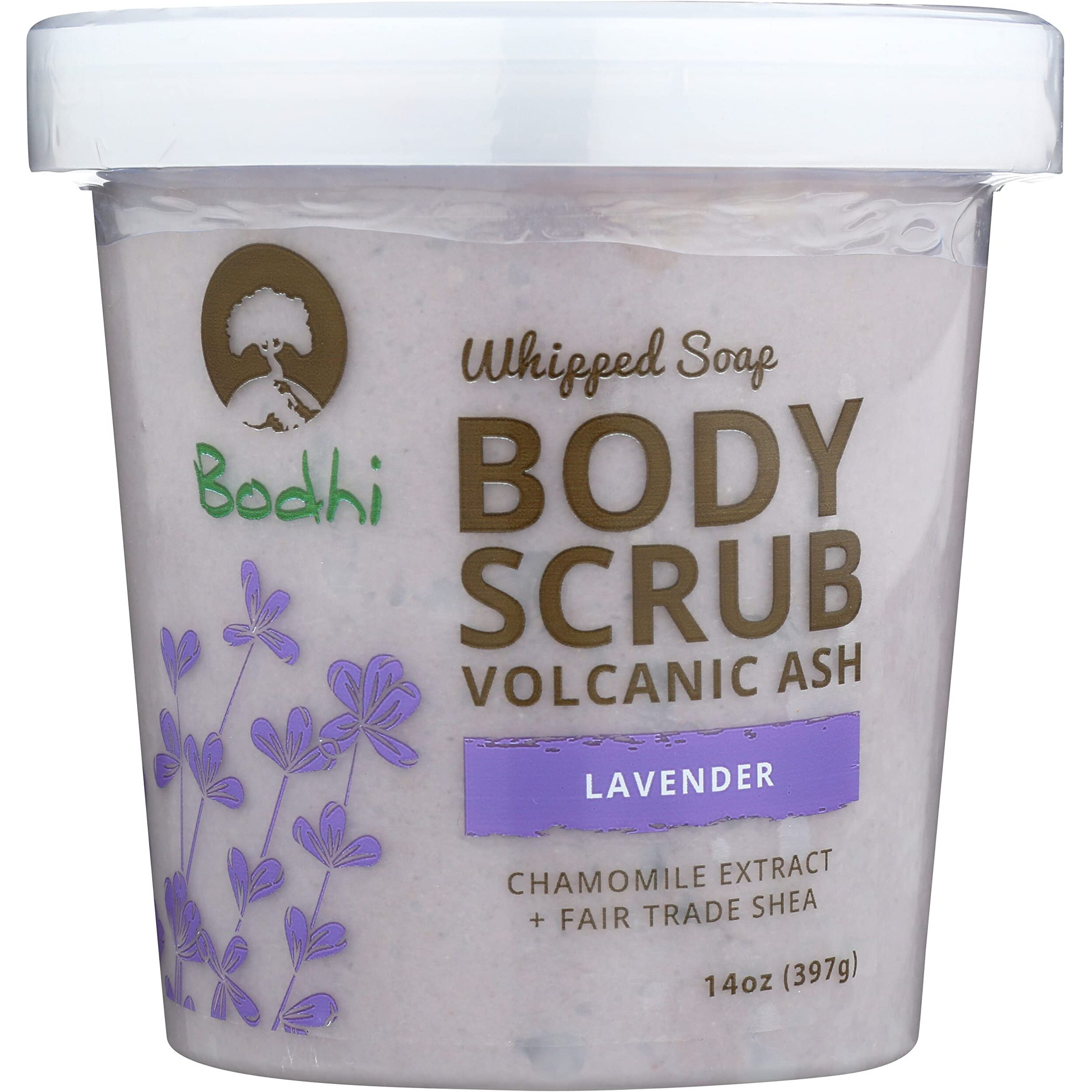 BODHI HANDMADE SOAP Lava Lavender Whipped Soap, 14 OZ