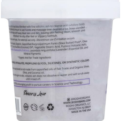 BODHI HANDMADE SOAP Lava Lavender Whipped Soap, 14 OZ