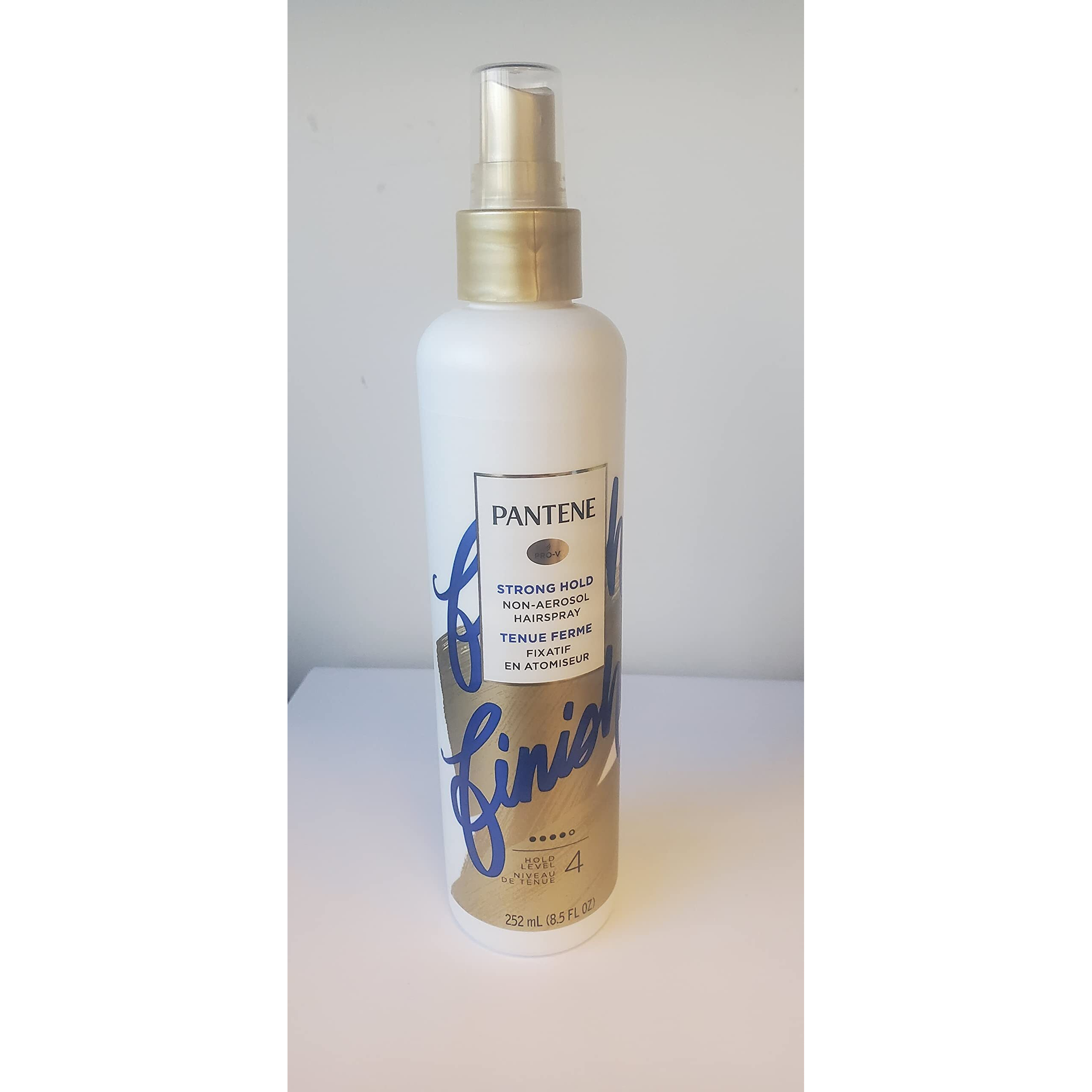 Pantene Pro-V Style Series - Non-Aerosol Hairspray - Extra Strong Hold (4) - Net Wt. 8.5 FL OZ (252 mL) Per Bottle - Pack of 2 Bottles