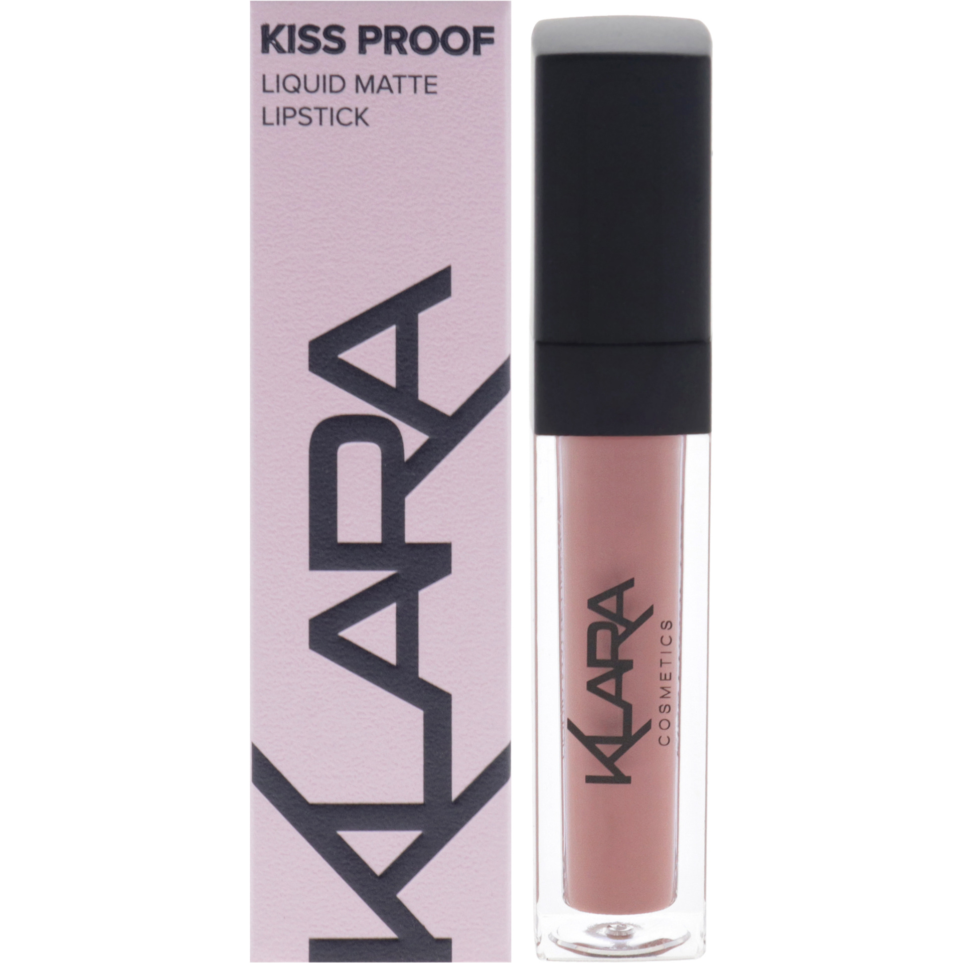 Kiss Proof Lipstick Liquid Matte - 15 Totally Nude by Klara for Women - 0.27 oz Lipstick