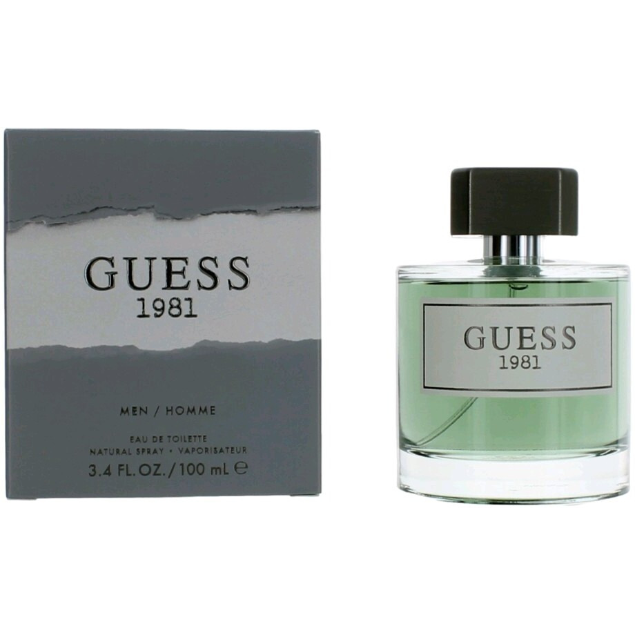 Guess 1981 by Guess, 3.4 oz Eau De Toilette Spray for Men