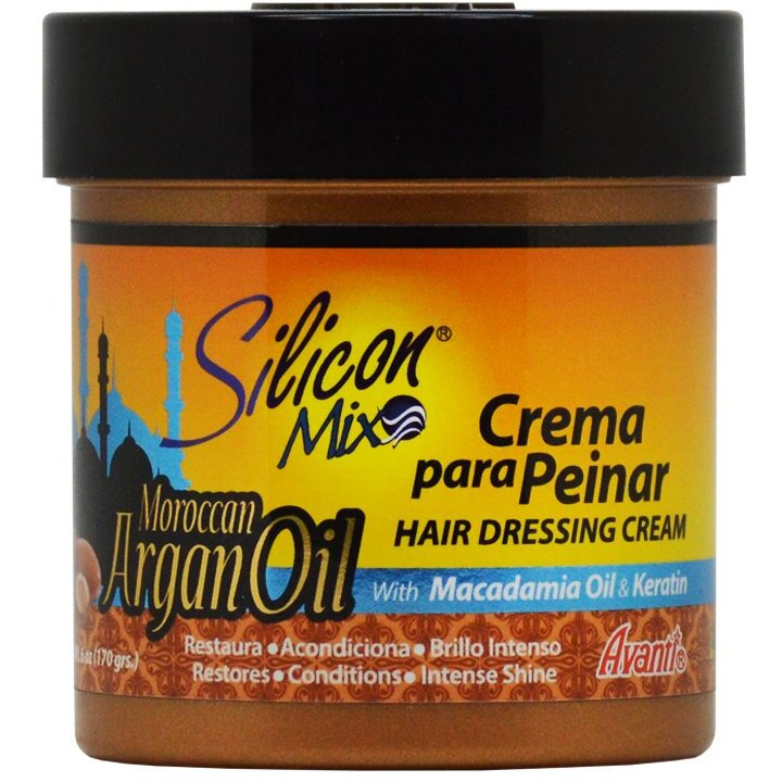 Silicon Mix Moroccan Argan Oil Hair Dressing Cream 6oz