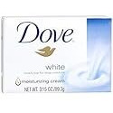 White Moisturizing Cream Beauty Bar for Unisex By Dove, 3.15 Ounce (Pack of 5)