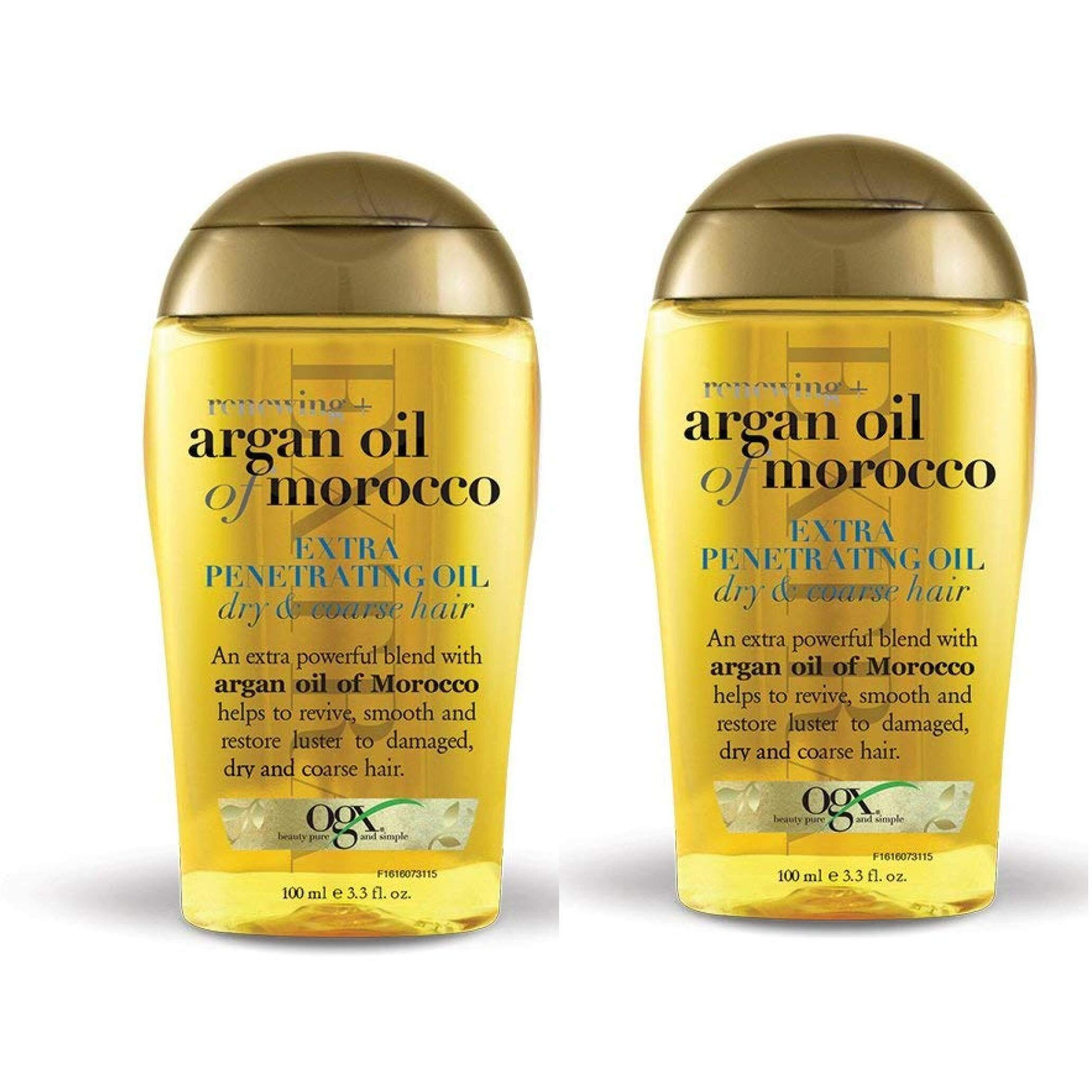 Renewing Argan Oil Of Morocco Extra Strength Penetrating Oil Dry, Coarse Hair - 2 pack