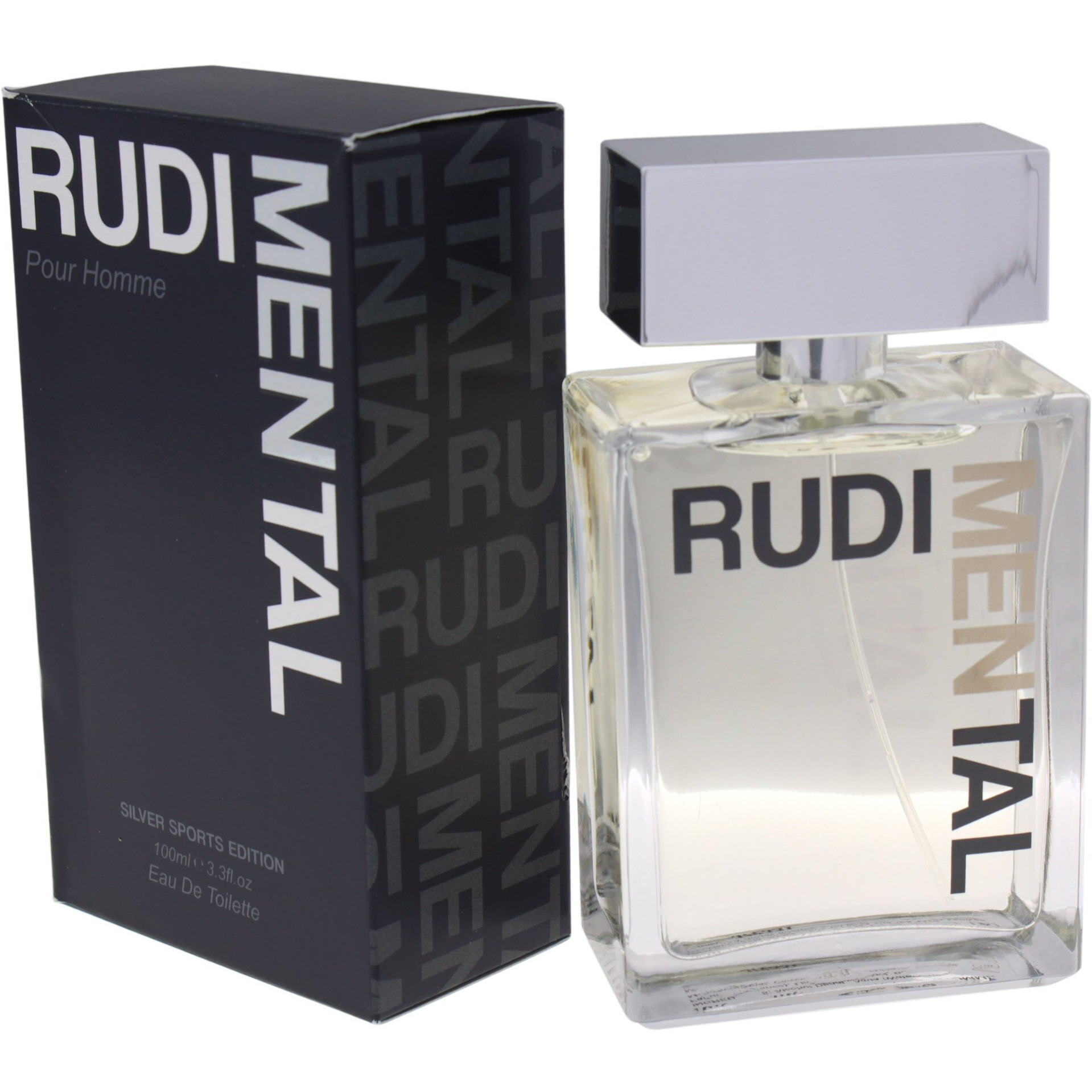 Rudimental Silver Sports Edition by Rudimental for Men - 3.3 oz EDT Spray