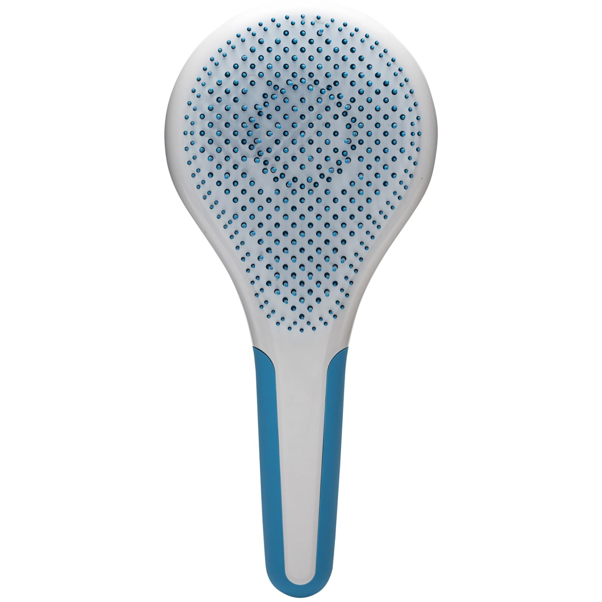 Wet and Dry Hair Detangler Thick and Curly Hair - Blue-White by Michel Mercier for Women - 1 Pc Hair Brush