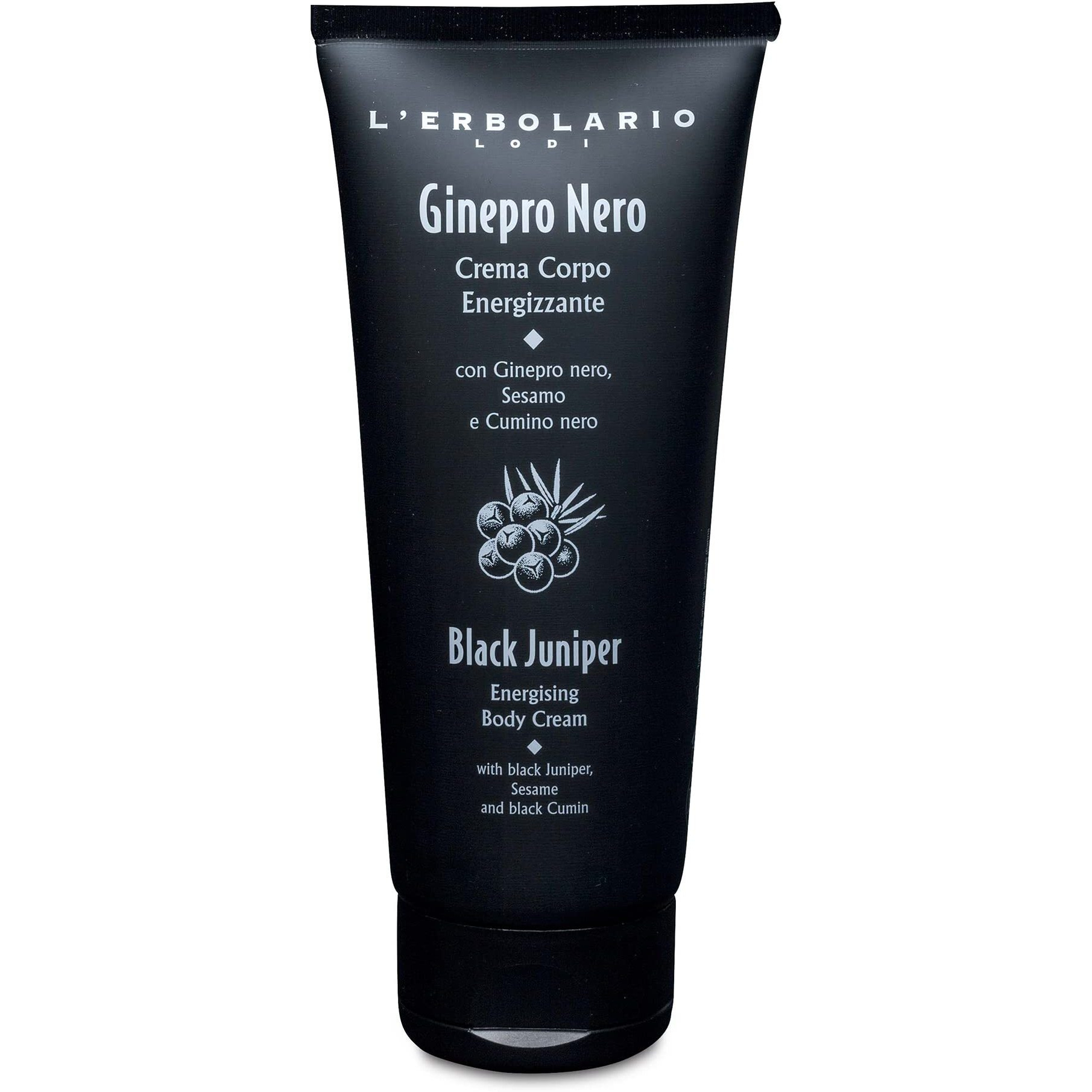 Energising Body Cream - Black Juniper by LErbolario for Unisex - 6.7 oz Body Cream