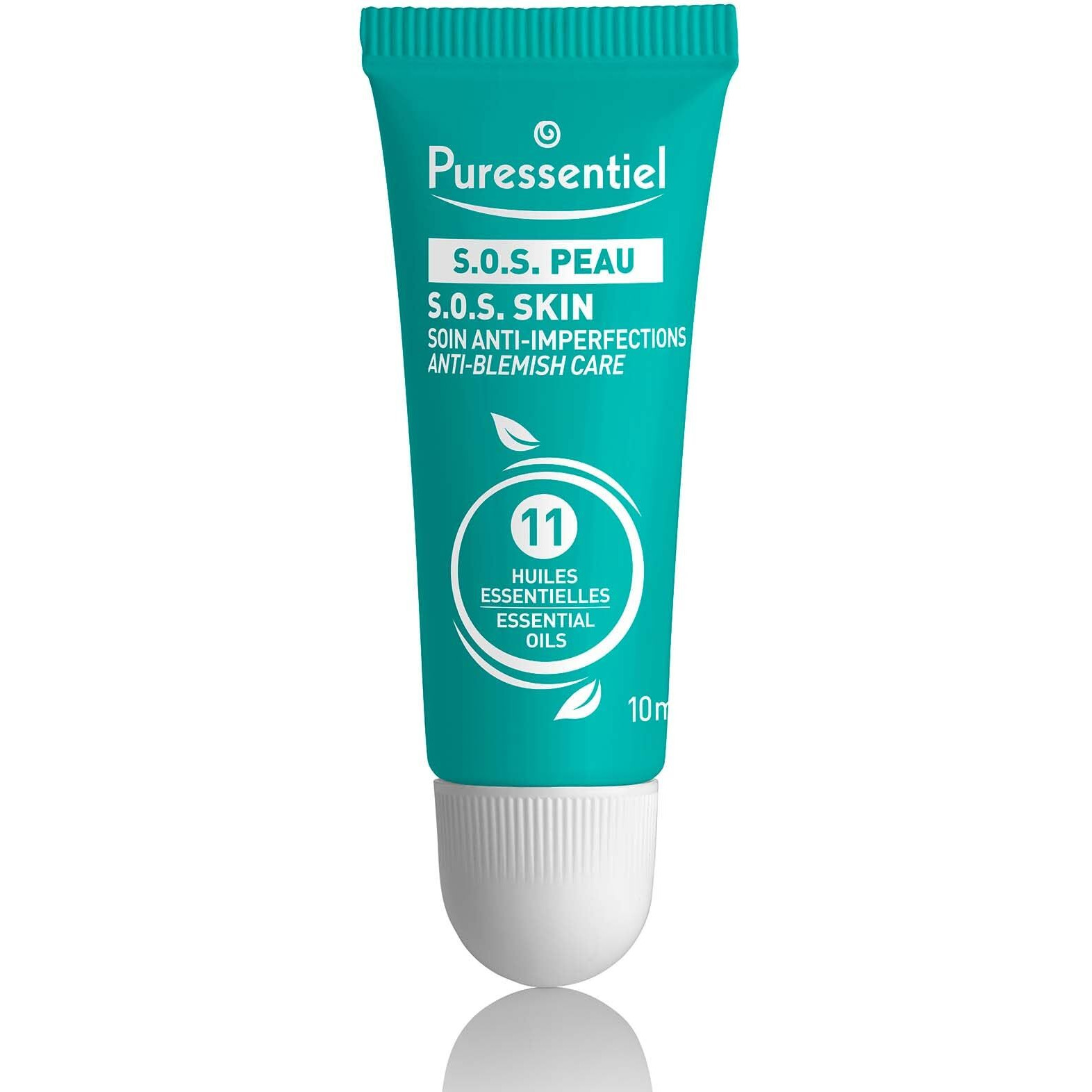 SOS Skin Anti-blemish Care by Puressentiel for Unisex - 0.34 oz Treatment