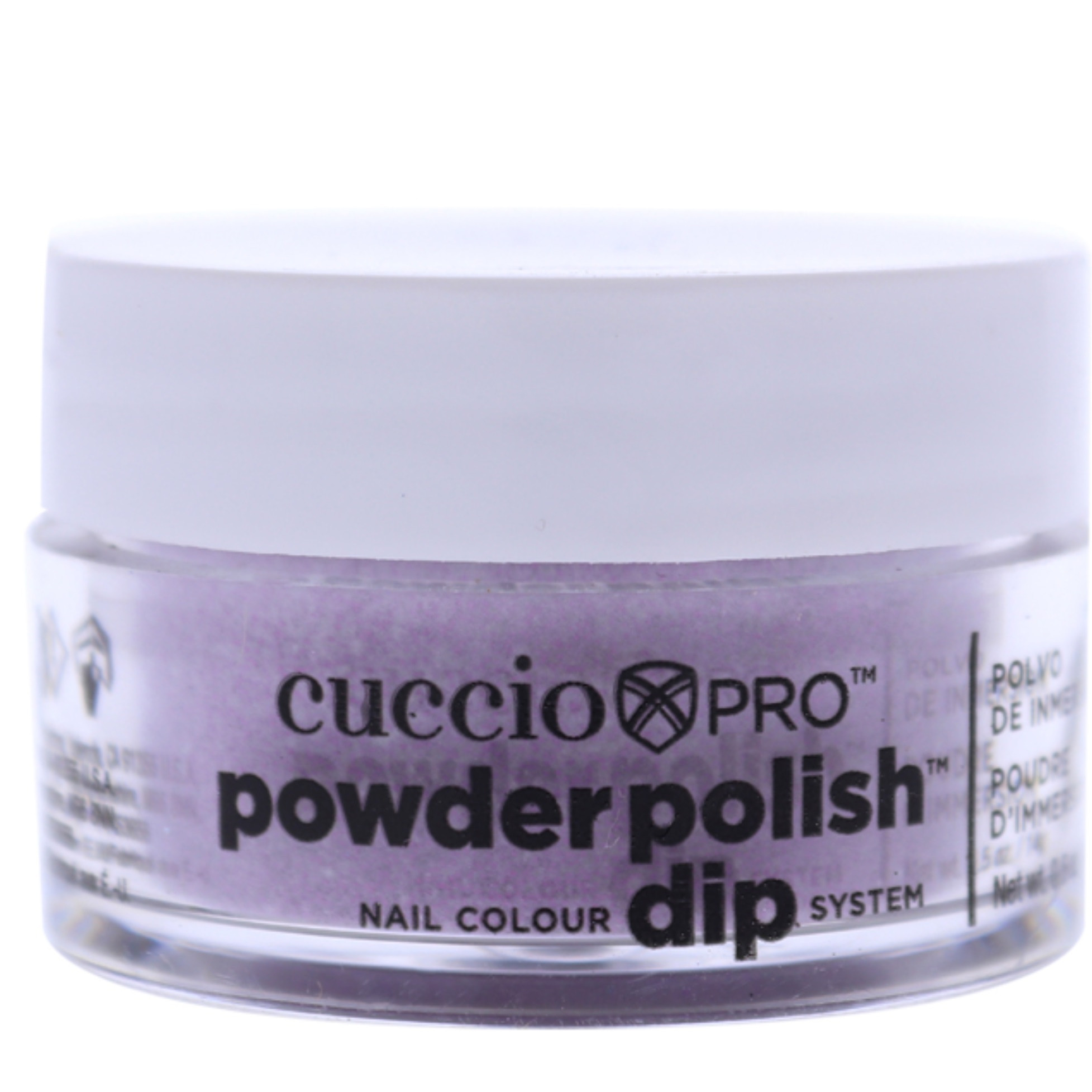 Pro Powder Polish Nail Colour Dip System - Fuchsia Pink Glitter by Cuccio Colour for Women - 0.5 oz Nail Powder