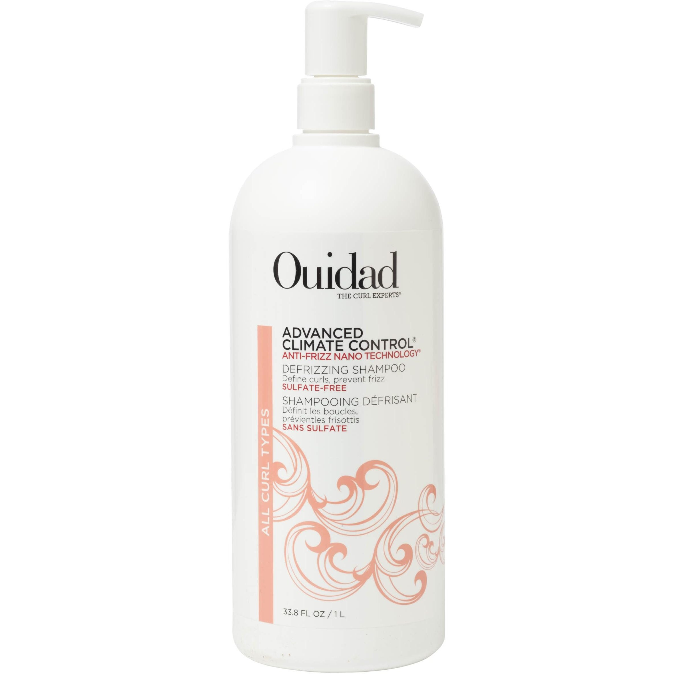 Advanced Climate Control Defrizzing Shampoo by Ouidad for Unisex - 33.8 oz Shampoo
