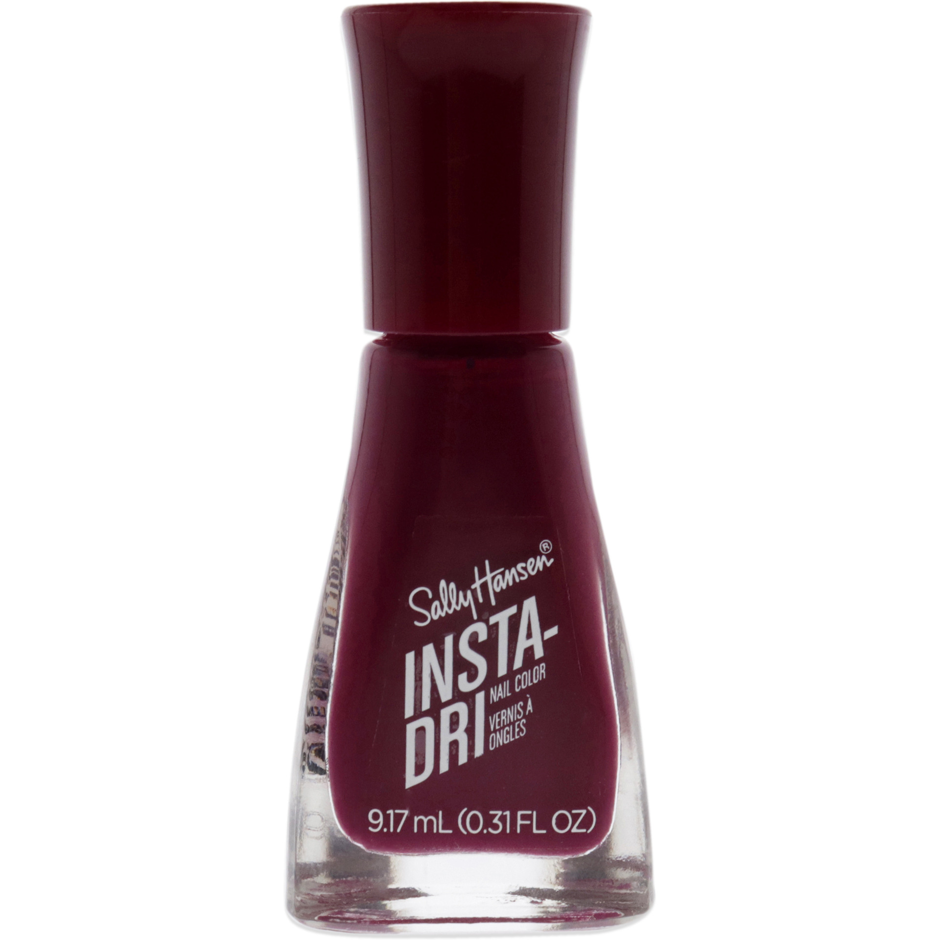 Insta-Dri Nail Color - 423 Just In Wine by Sally Hansen for Women - 0.31 oz Nail Polish