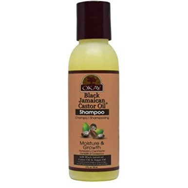 OKAY BLACK JAMAICAN CASTOR OIL MOISTURE GROWTH SHAMPOO 2oz/59ml