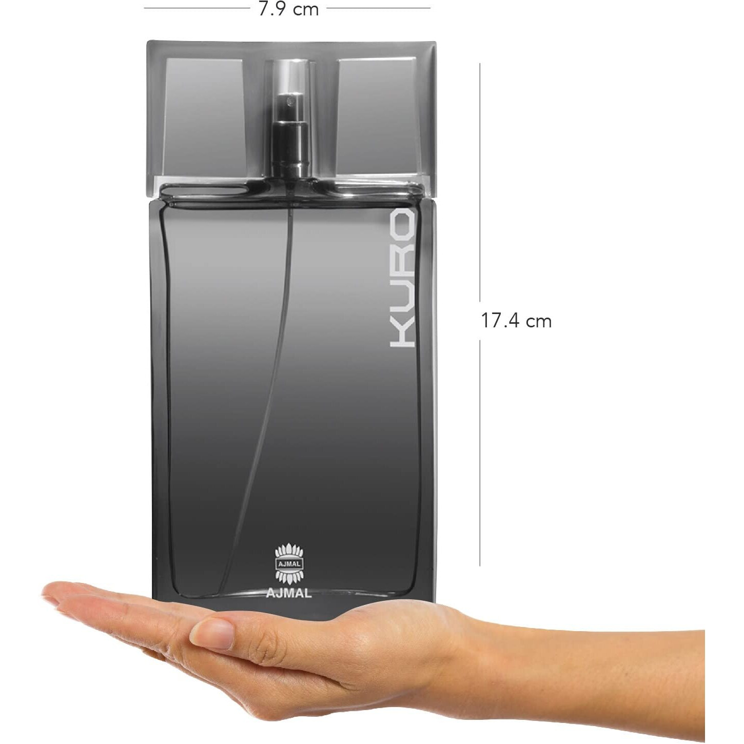Ajmal Kuro by Ajmal Eau De Parfum Spray 3 oz(D0102HAXM6W.)