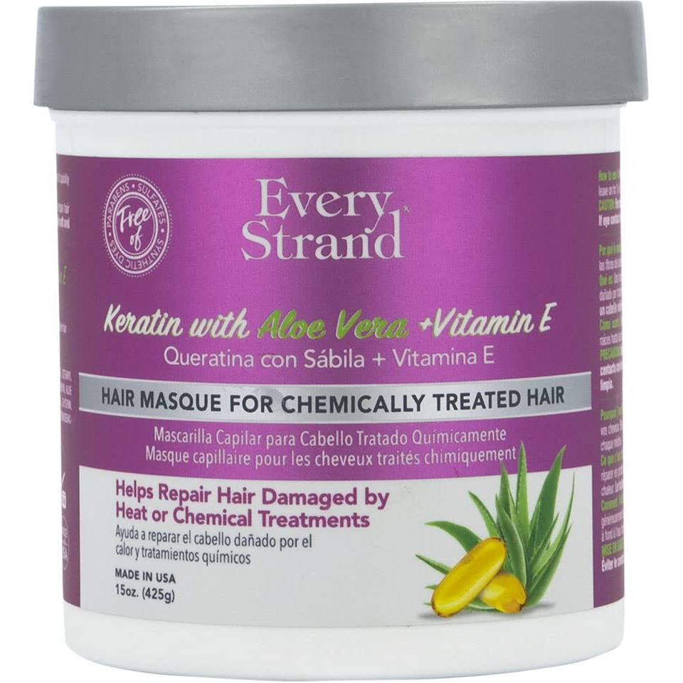 EVERY STRAND Keratin Hair Masque, 15 Oz