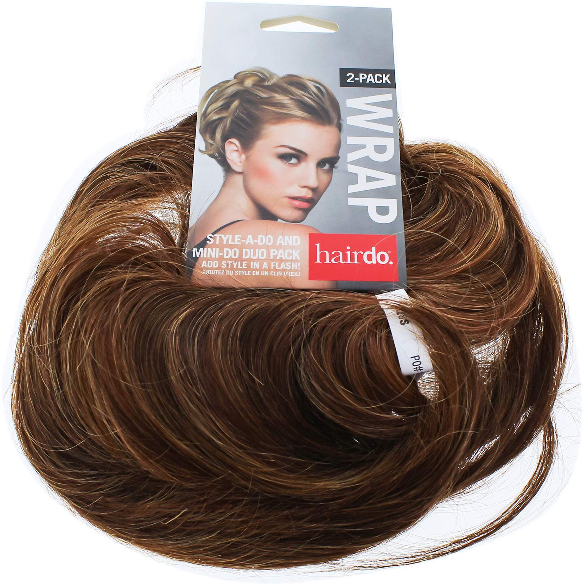 Style-a-do And Mini-do Duo Pack - R28S Glazed Fire by Hairdo for Women - 2 Pc Hair Wrap