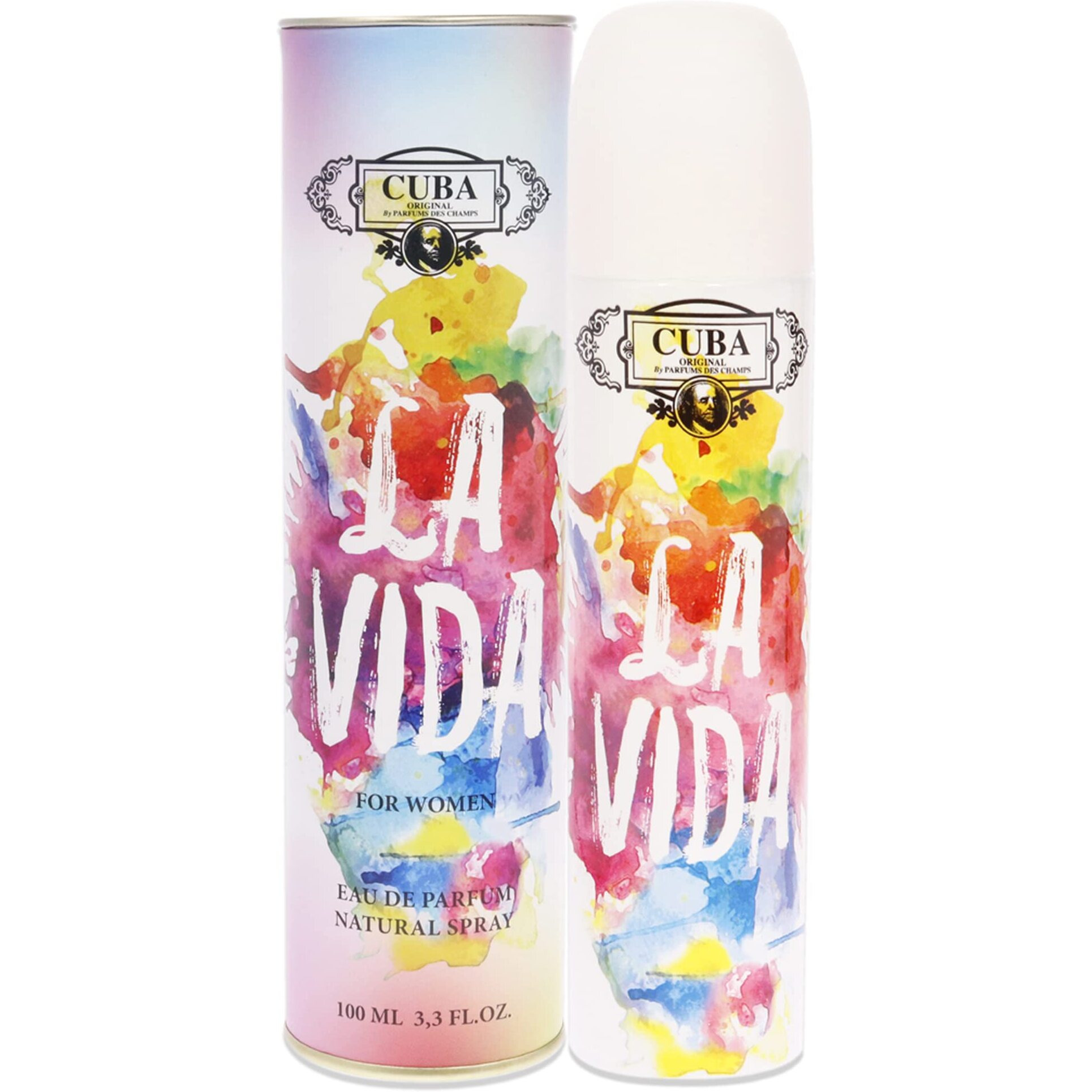 Cuba La Vida by Cuba Eau De Parfum Spray 3.3 oz(D0102HA7YHV.)