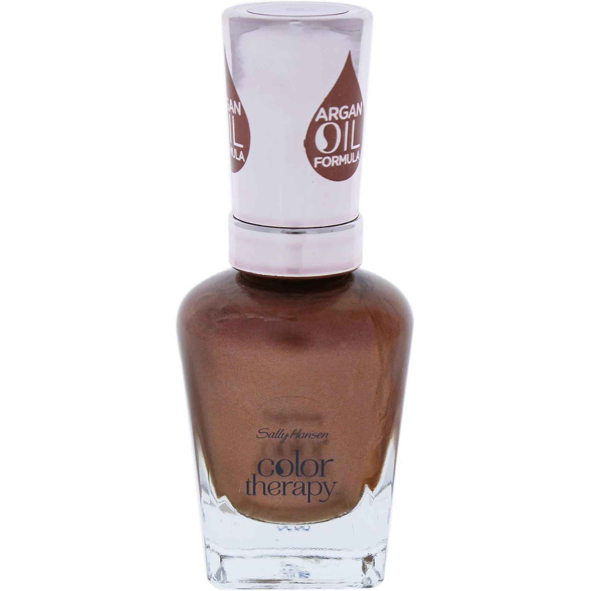 Color Therapy Nail Polish - 194 Burnished Bronze by Sally Hansen for Women - 0.5 oz Nail Polish