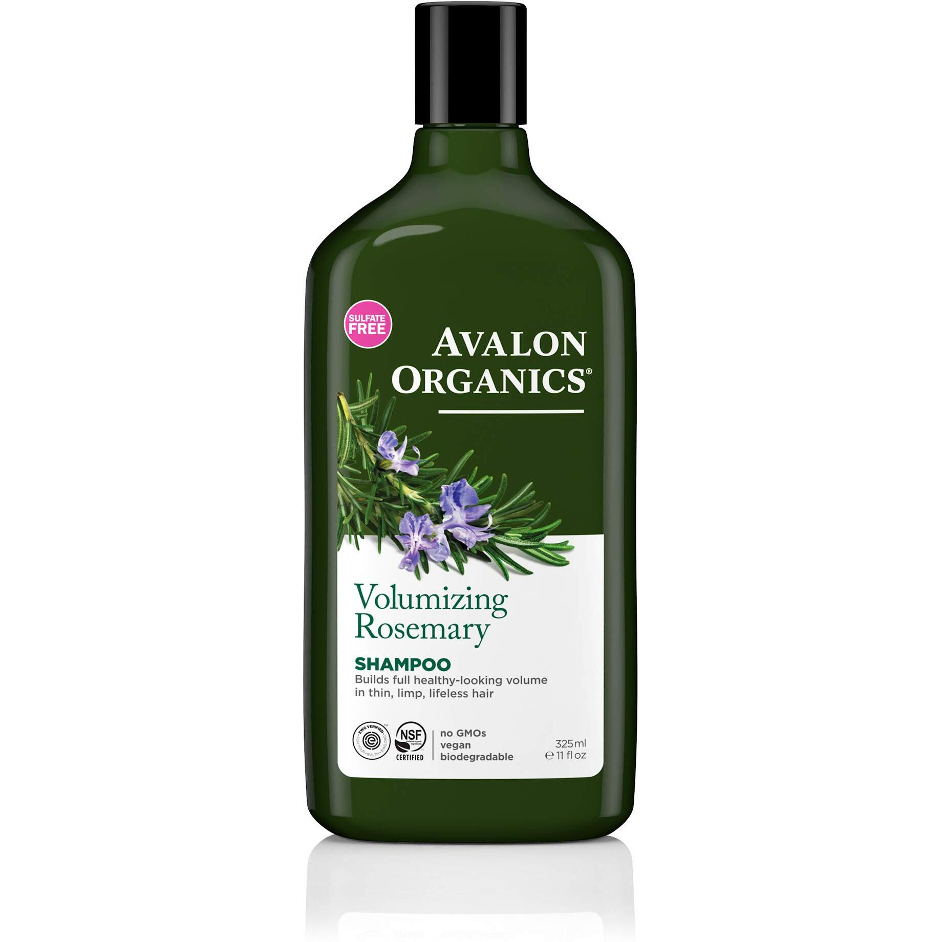 Avalon Organics Shampoo Volumizing Rosemary, 11 oz