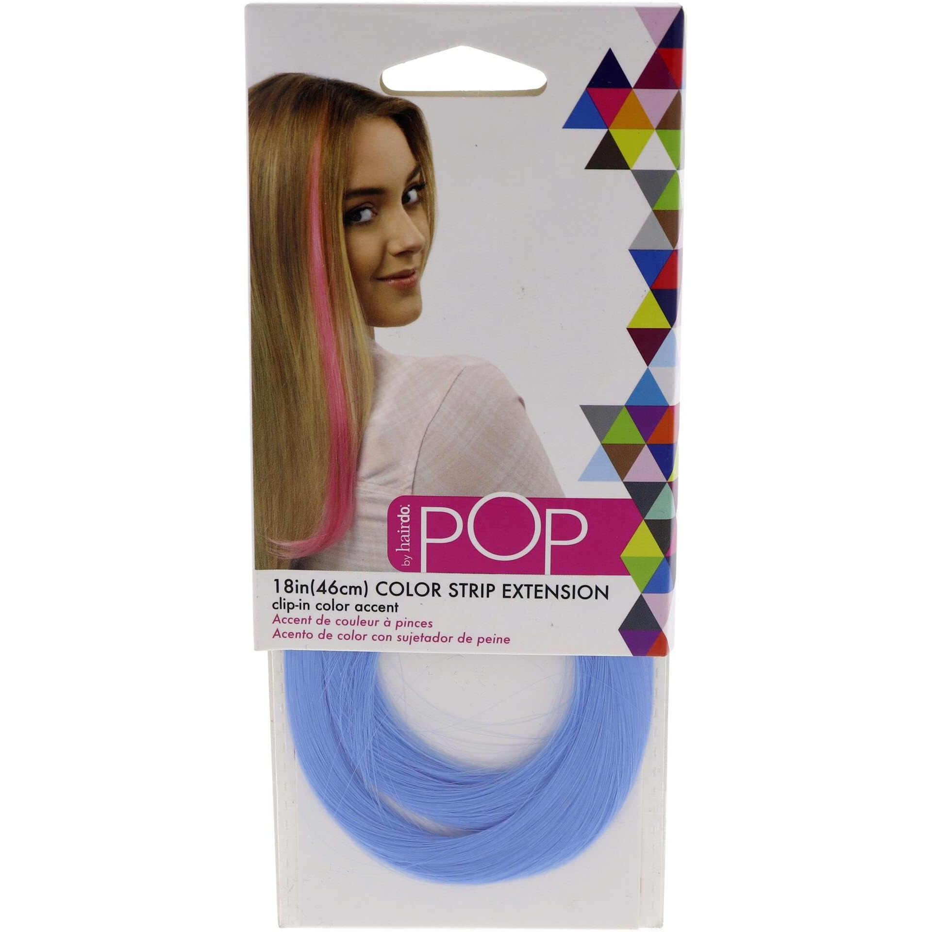 Pop Color Strip Extension - Royal Blue by Hairdo for Women - 18 Inch Hair Extension