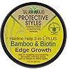 Taliah Waajid Protective Styles Hairline Help 2-in-1 Plus Bamboo & Biotin Edge Growth, 1oz