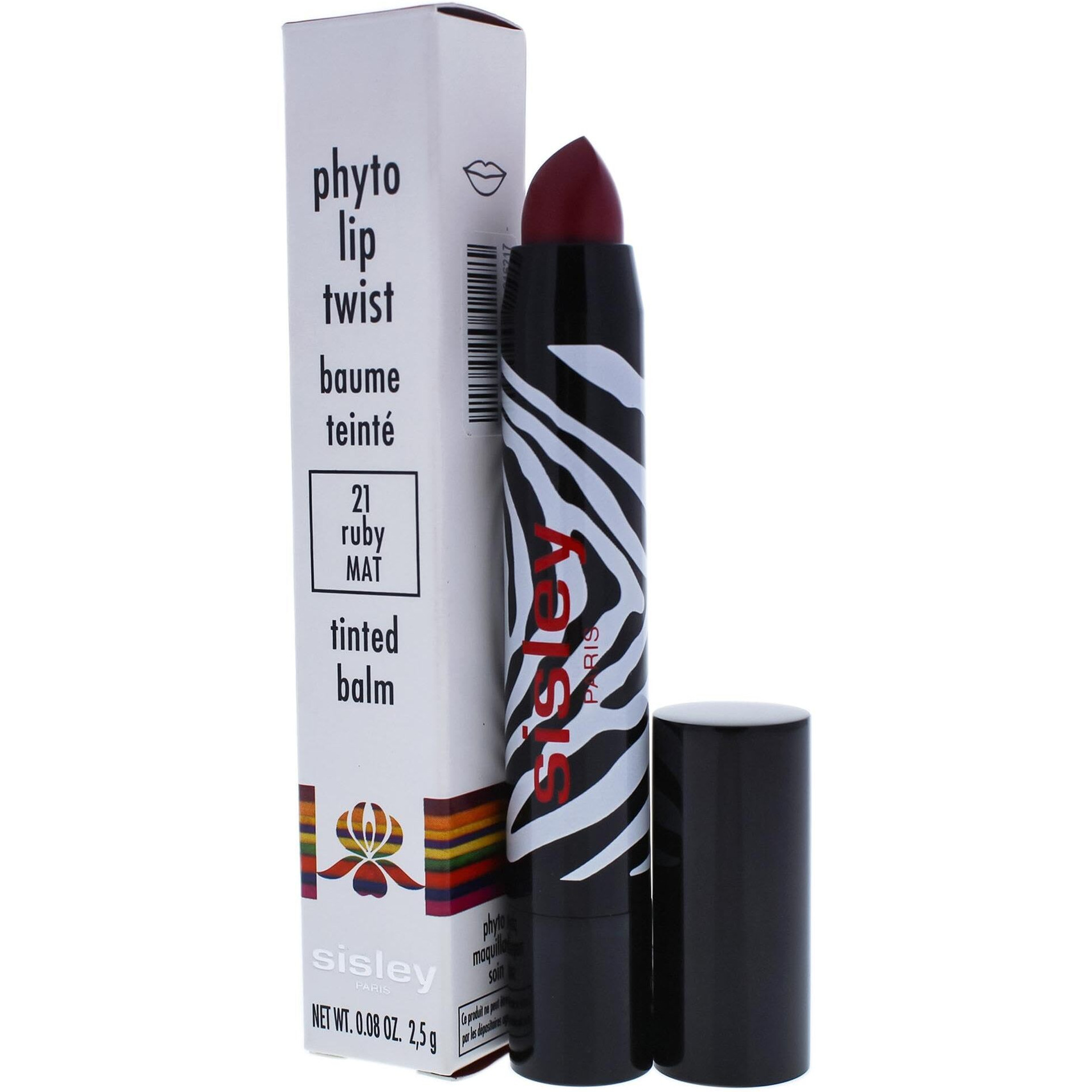 Phyto Lip Twist - 21 Ruby Mat by Sisley for Women - 0.08 oz Lipstick