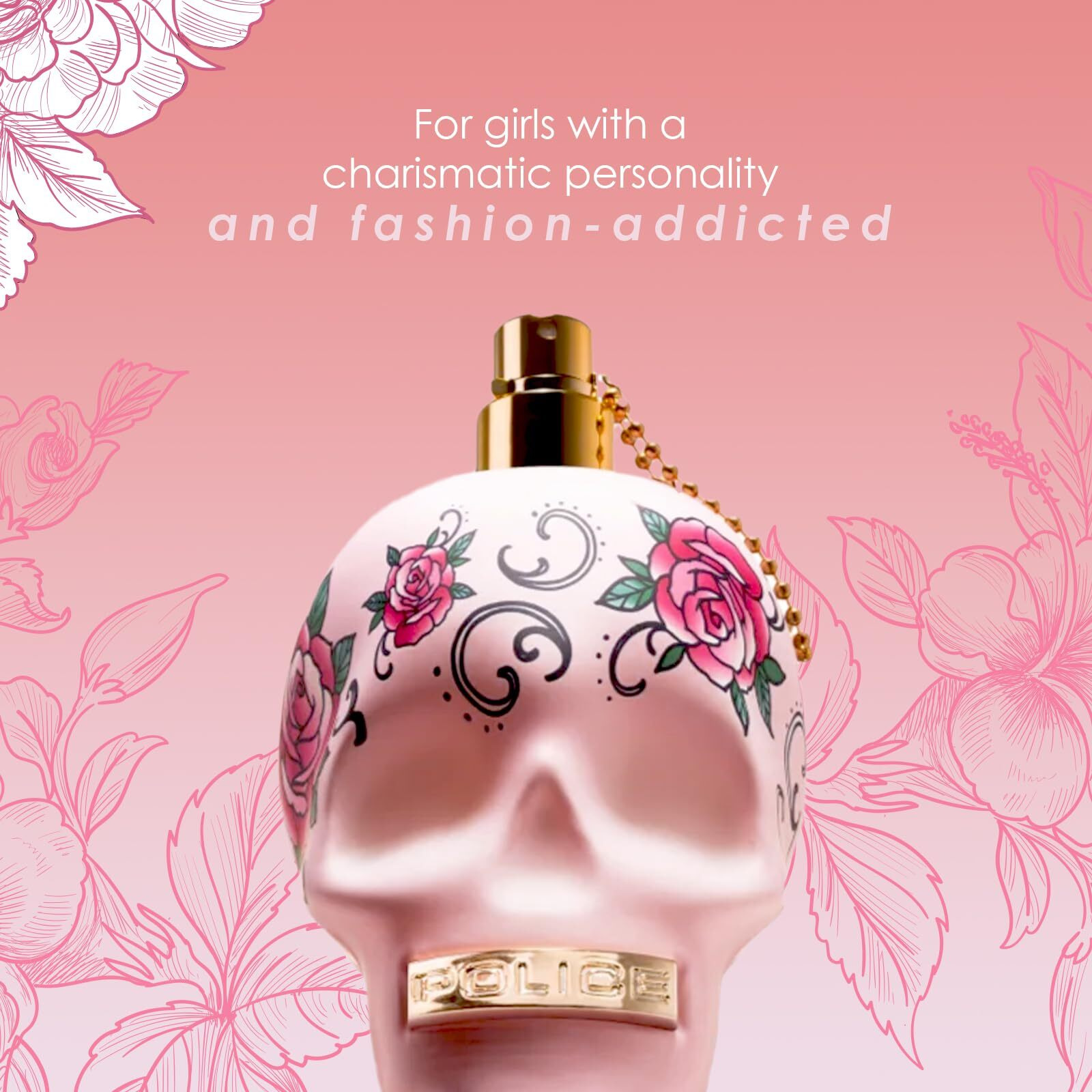 To Be TattooArt by Police for Women - 4.2 oz EDP Spray
