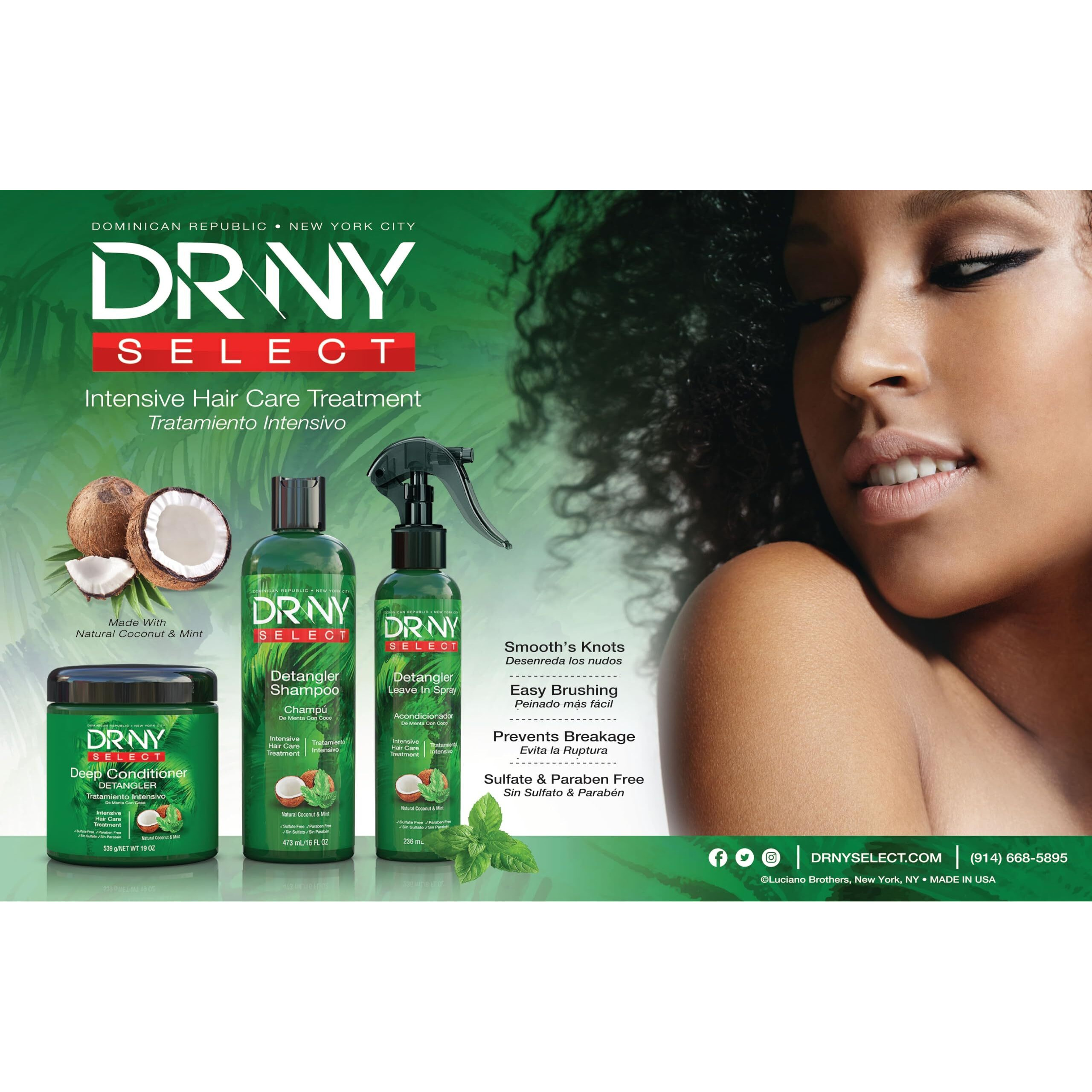 DRNY Detangler Shampoo - 16 oz