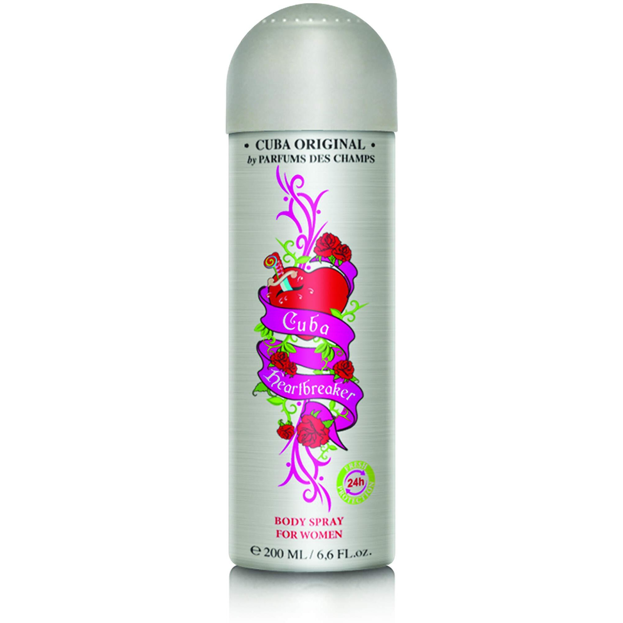 Cuba Heartbreaker by Cuba for Women - 6.6 oz Body Spray