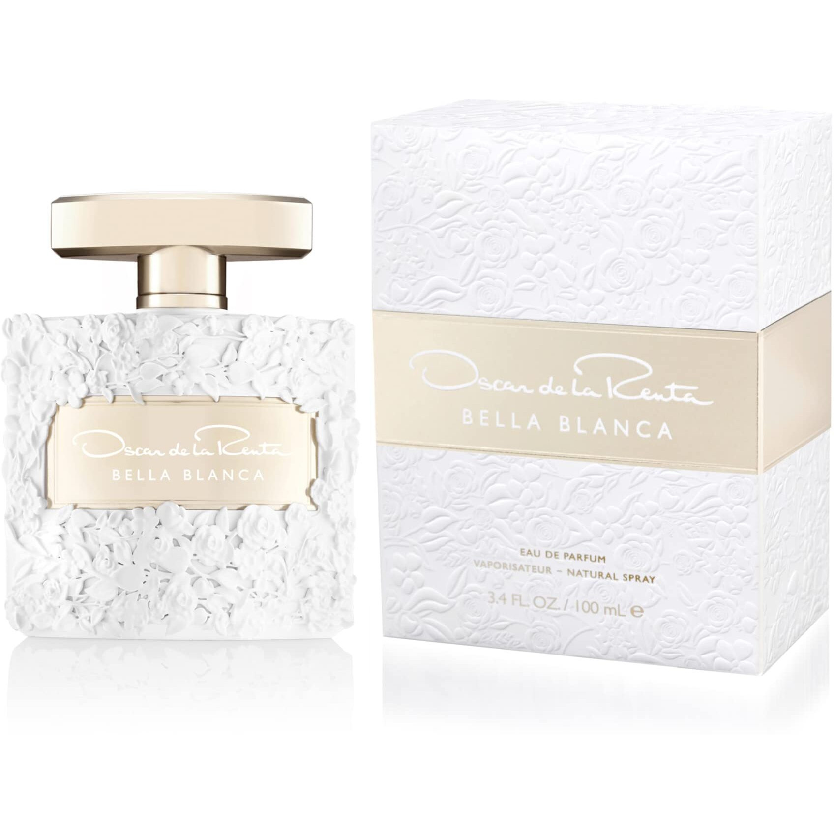 Bella Blanca by Oscar De La Renta Eau De Parfum Spray 3.4 oz(D0102HA7ZPG.)