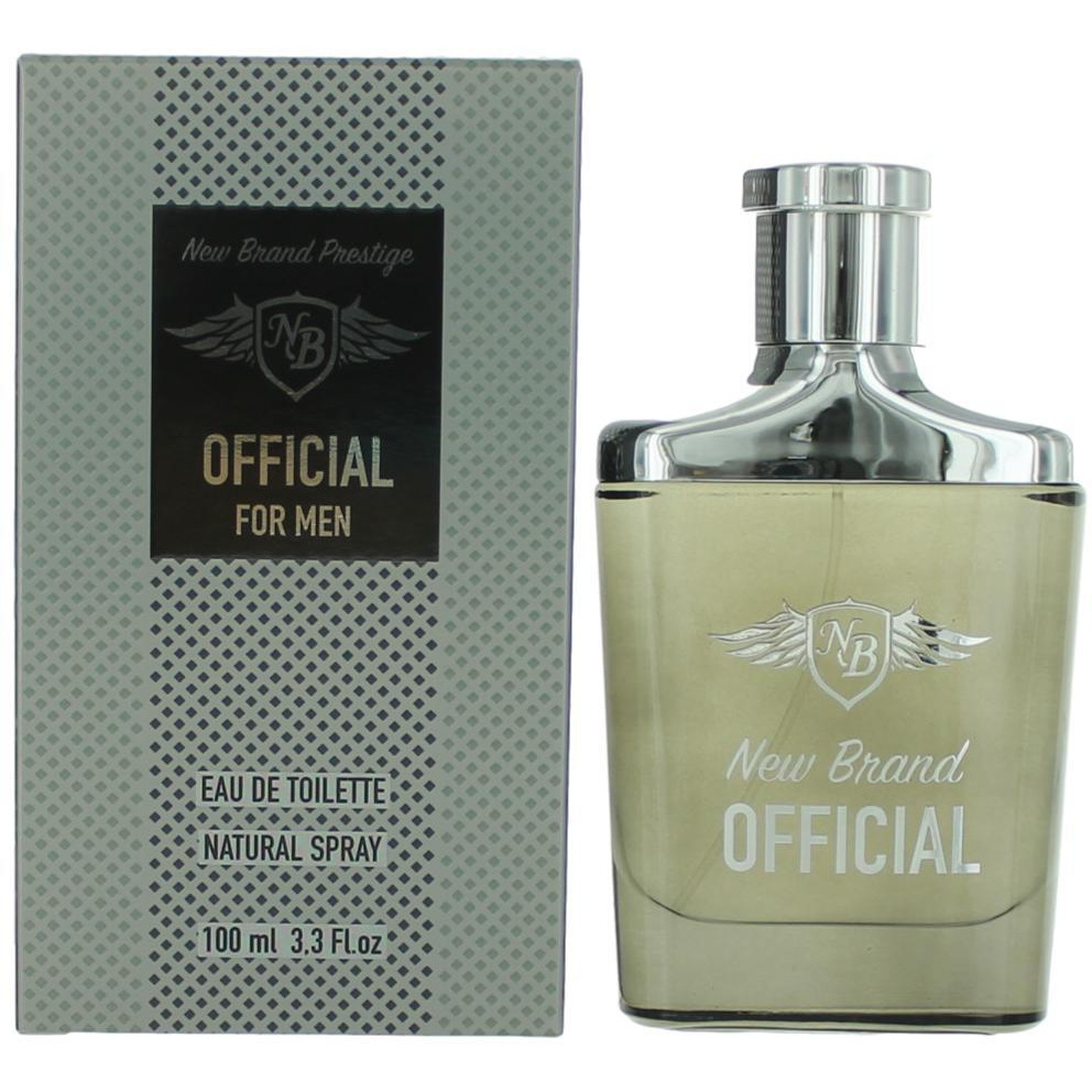 Official by New Brand, 3.3 oz Eau De Toilette Spray for Men