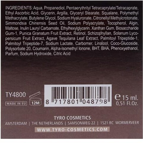 4D Anti-Age Serum by Tyro for Unisex - 0.51 oz Serum