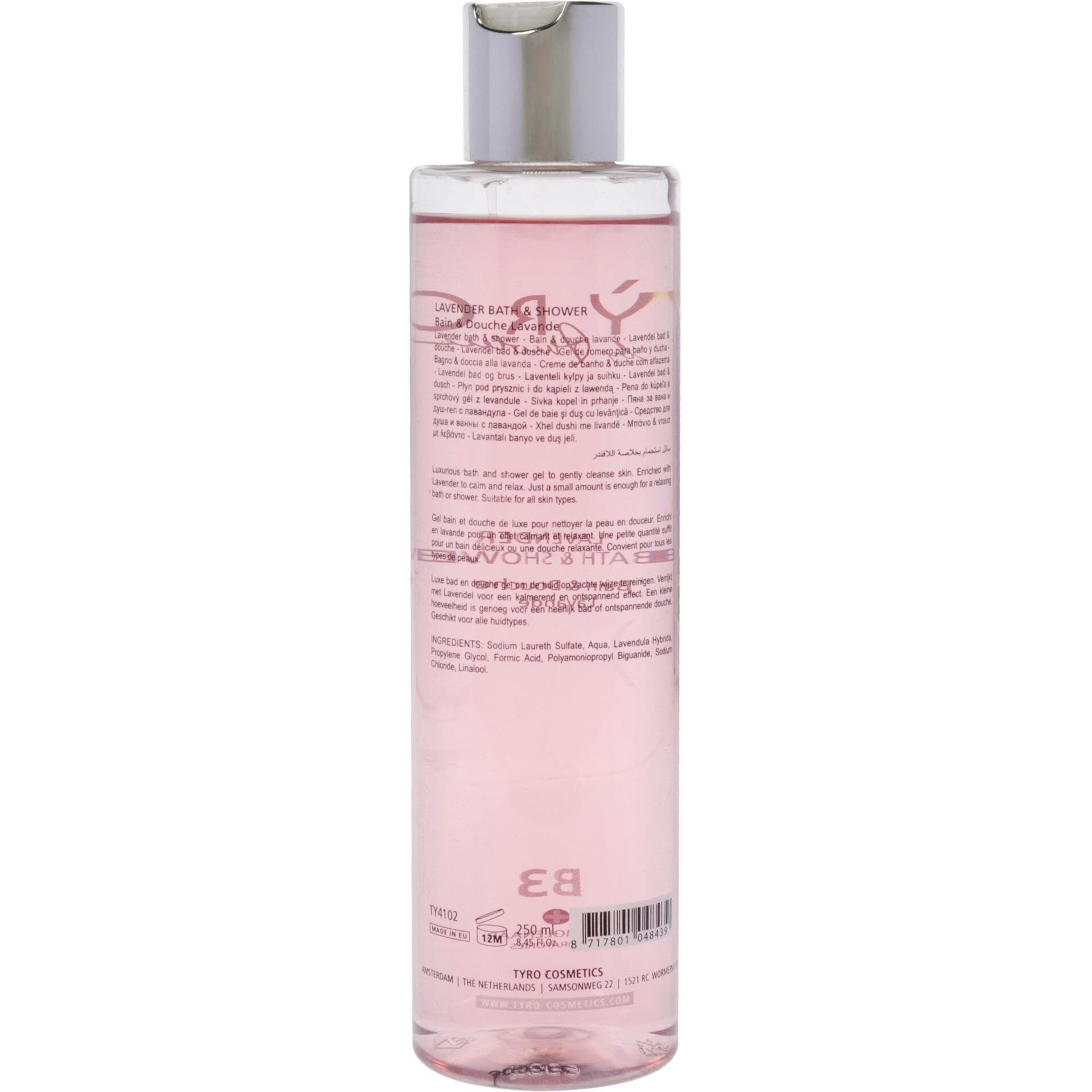 Lavender Bath and Shower by Tyro for Unisex - 8.45 oz Shower Gel