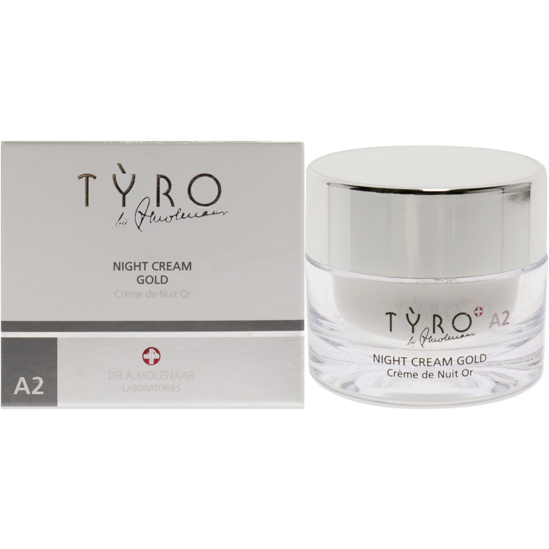 Night Cream Gold by Tyro for Unisex - 1.69 oz Cream