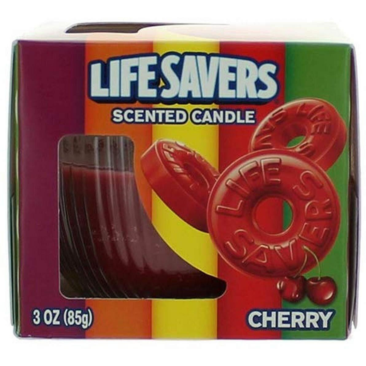 Life Savers Scented Candle 3 oz Jar - Cherry