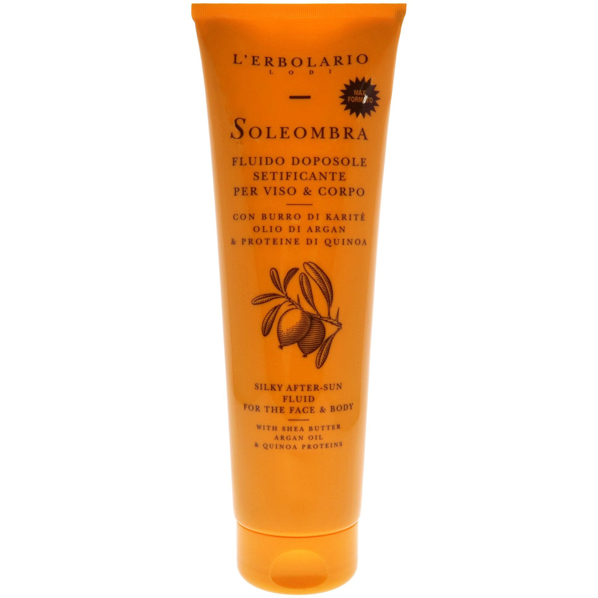 Soleombra Silky After-Sun Fluid by LErbolario for Unisex - 10.1 oz Sunscreen