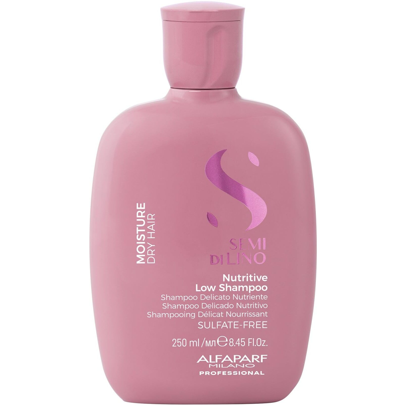 Semi Di Lino Nutritive Low Shampoo by Alfaparf Milano for Unisex - 8.45 oz Shampoo